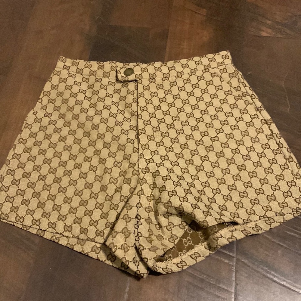 Gg canvas shorts